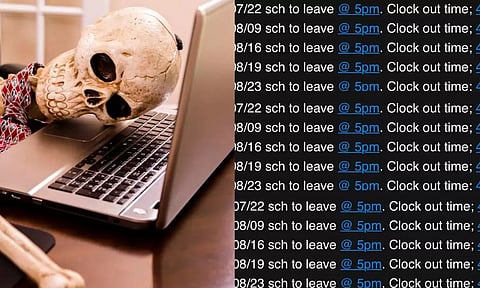 ஆபீஸ் நேரம் முடிய 1 நிமிடம் முன்பே கிளம்பிய ஊழியர்.. நிறுவனம் விடுத்த எச்சரிக்கை நோட்டீஸ் வைரல்