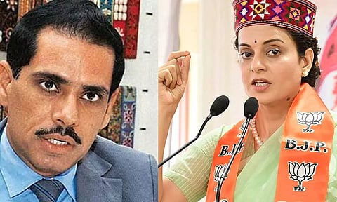 கங்கனா ரனாவத் பாராளுமன்றத்திற்கு தகுதியற்றவர்: ராபர்ட் வதேரா