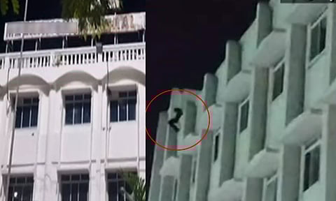 தனியார் மருத்துவக் கல்லூரி மாணவி 5வது மாடியில் இருந்து குதித்து தற்கொலை