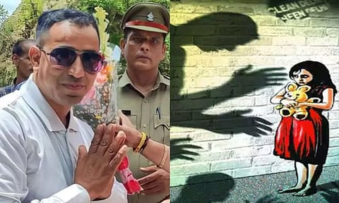 ஆடு மேய்க்க வந்த சிறுமிக்கு மிட்டாய் கொடுத்து ஏமாற்றி பாலியல் தொல்லை செய்த பாஜக நிர்வாகி