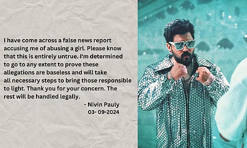 பாலியல் குற்றச்சாட்டு, உண்மையில்லை, எந்த எல்லைக்கும் போவேன் - நிவின் பாலி ஆவேசம்