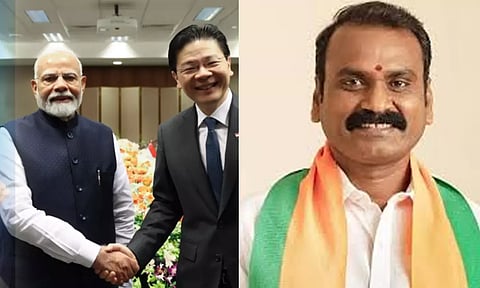 சிங்கப்பூரில் திருவள்ளுவர் கலாச்சார மையம்- பிரதமர் மோடி அறிவிப்புக்கு எல்.முருகன் வரவேற்பு