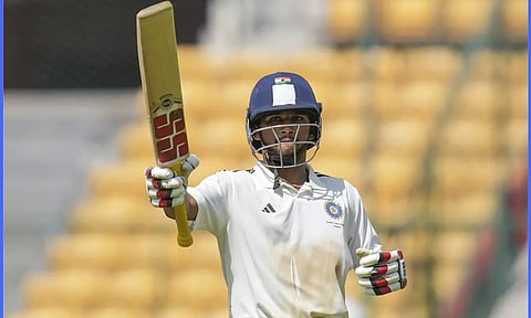 துலிப் கோப்பையில் முஷீர் கான் சதம்: முதல் நாள் முடிவில் இந்தியா பி அணி 202/7