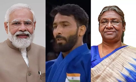பாரா ஒலிம்பிக்ஸ்: ஜூடோவில் வெண்கலம் வென்ற கபில் பர்மாருக்கு பிரதமர் மோடி வாழ்த்து