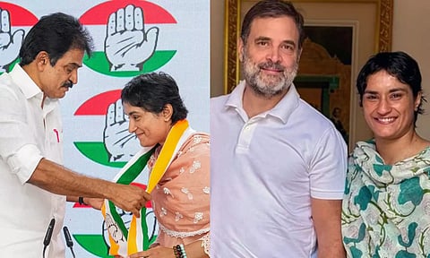 'ராகுல் காந்தியை சந்தித்த குற்றம்..' ஷோ காஸ் நோட்டீஸ் அனுப்பிய ரெயில்வே.. பாஜகவை சாடிய வினேஷ் போகத்