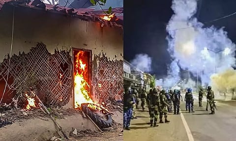 மணிப்பூரில் மீண்டும் வன்முறை.. 5 பேர் பலி - அமைச்சரவை கூட்டத்துக்கு அவரச அழைப்பு விடுத்த முதல்வர்