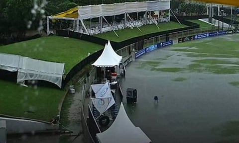 ஆப்கானிஸ்தான்- நியூசிலாந்து டெஸ்ட் போட்டி: 3-வது நாள் ஆட்டமும் ரத்து