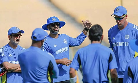 இந்திய அணியுடன் இணைந்த துணை பயிற்சியாளர்கள்