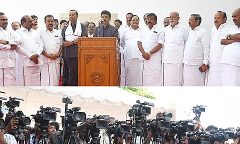 அமைச்சரவை மாற்றமா?- முதலமைச்சர் மு.க. ஸ்டாலின்