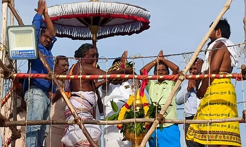 மாமல்லபுரம் மல்லிகேஸ்வரர் கோவில் கும்பாபிஷேகம் ஏராளமான பக்தர்கள் பங்கேற்பு