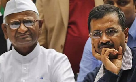 அரசியல் வேண்டாம்னு எவ்ளோ சொல்லியும் கெஜ்ரிவால் கேக்கல.. அன்னா ஹசாரே ஆதங்கம்
