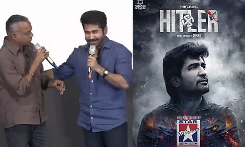 விழா மேடையில் விஜய் ஆண்டனிக்கு ரொமான்ஸ்-க்கு கிளாஸ் எடுத்த கவுதம் மேனன்