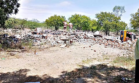 சிவகாசி அருகே பட்டாசு ஆலையில் வெடிவிபத்து- ஊழியர் பலி