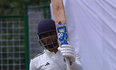 துலீப் கோப்பை: ஷஷ்வத் ராவத் சதம்-இந்தியா ஏ அணி 224/7