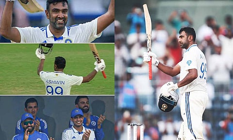 சென்னை சேப்பாக்கத்தில் சதம்: புதிய சாதனை படைத்த அஸ்வின்