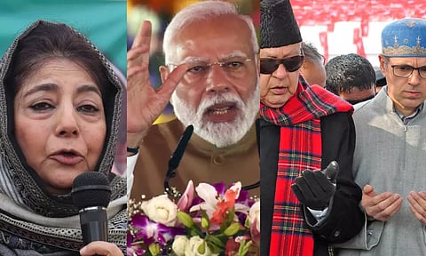 அப்துல்லா குடும்பத்துக்கு பாஜக நன்றியோடு இருக்க வேண்டும்.. மோடியை சாடிய மெகபூபா முப்தி