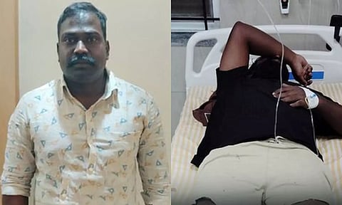 கோவையில் ரவுடியை சுட்டுப்பிடித்த போலீசார்