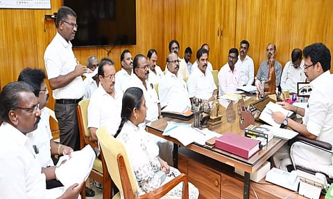 அன்பில் மகேஷ் பொய்யாமொழி இன்று பேச்சுவார்த்தை: `டிட்டோ ஜாக்' போராட்டம் ஒத்திவைப்பு