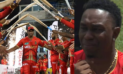 கண்ணீருடன் அனைத்து வித கிரிக்கெட்டில் இருந்தும் ஓய்வு அறிவித்த பிராவோ- வைரல் வீடியோ