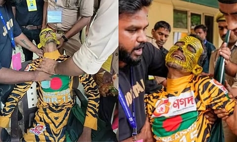 கான்பூர் டெஸ்ட்: வங்கதேச ரசிகர் மீது தாக்குதல்.. மைதானத்தில் பரபரப்பு - வீடியோ