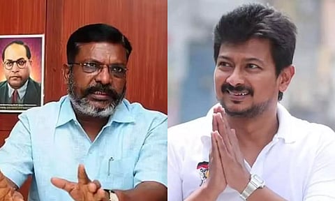 துணை முதல்வராகும் உதயநிதி ஸ்டாலின்.. திருமாவளவன் வாழ்த்து