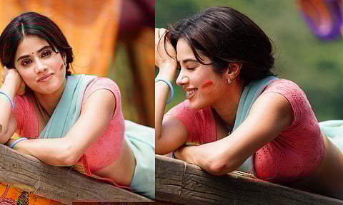 தேவரா படத்தின் வெற்றிக்கு நன்றி தெரிவித்த ஜான்வி கபூர்