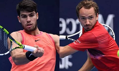 சீன ஓபன் டென்னிஸ்: அரைஇறுதியில் அல்காரஸ், மெட்வதேவ் இன்று மோதல்