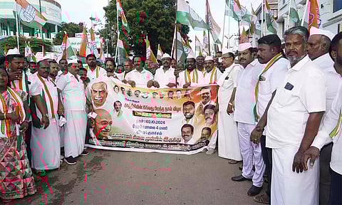 தேசிய விழிப்புணர்வு நடைபயணத்தில் பங்கேற்ற விஜய் வசந்த்