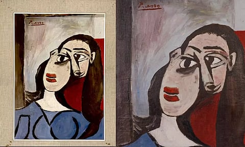 Italy: Picasso painting found in trash