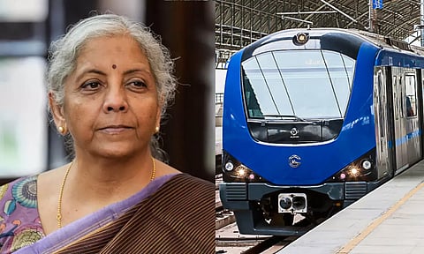 சென்னை மெட்ரோ ரெயில் திட்டம்: மத்திய அரசு 65% தொகையை வழங்கும்- நிர்மலா சீதாராமன்