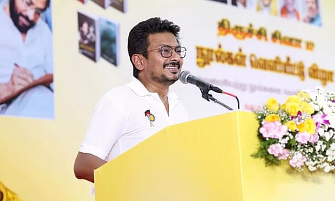 திருச்சி சிவா எங்களுக்கெல்லாம் ஒரு ஆசிரியர்- உதயநிதி ஸ்டாலின்