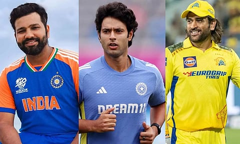 சிறந்த கேப்டன் டோனியா? ரோகித் சர்மாவா? துபே அளித்த நச் பதில்