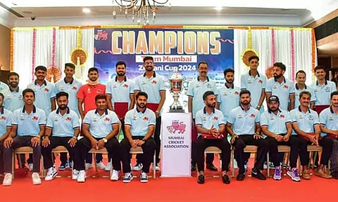 இரானி கோப்பை வென்ற மும்பை அணிக்கு பரிசுத்தொகை அறிவிப்பு