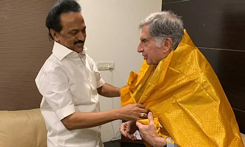 தொழிலதிபர் ரத்தன் டாடா மறைவு: முதலமைச்சர் மு.க.ஸ்டாலின் இரங்கல்