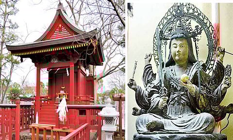 ஜப்பானில் சரஸ்வதி வழிபாடு!