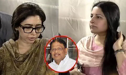 முரசொலி செல்வம் உடலுக்கு நடிகர் விஜய்யின் மனைவி சங்கீதா, ஆர்த்தி ரவி நேரில் அஞ்சலி