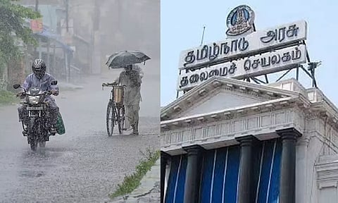 அதிகனமழை எச்சரிக்கை: மாவட்ட ஆட்சியர்களுக்கு தமிழக அரசு உத்தரவு