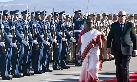 மேக் இன் இந்தியா திட்டத்தில் இணைய வாருங்கள்: அல்ஜீரியாவுக்கு ஜனாதிபதி முர்மு அழைப்பு