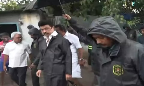 யானைகவுனி பகுதியில் முதலமைச்சர் மு.க.ஸ்டாலின் ஆய்வு