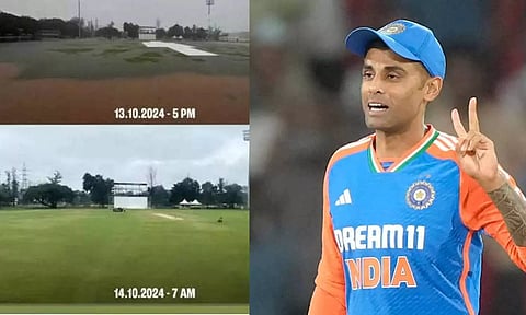 நம்ப முடியவில்லை.. கோயம்புத்தூர் கிரிக்கெட் மைதான ஊழியர்களை பாராட்டிய சூர்யகுமார் யாதவ்