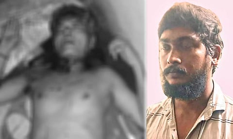 தீபாவளி சீட்டு பணத்தால் வெடித்த சண்டை.. தந்தையின் கழுத்தை அறுத்து கொன்ற மகன் - போலீசில் சரண்