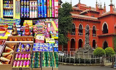 மது விற்கும் அரசால் பட்டாசு கடை அமைக்க முடியாதா ?- சென்னை ஐகோர்ட் கேள்வி