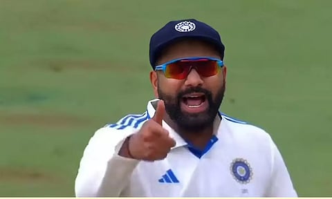 நியூசிலாந்துக்கு எதிரான ஆட்டத்தில் சர்பராஸ் கானை கடிந்துகொண்ட ரோகித் சர்மா