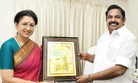 நடிகை கவுதமிக்கு அதிமுகவில் பொறுப்பு- இ.பி.எஸ் அறிவிப்பு