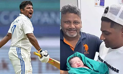 இரட்டை மகிழ்ச்சி.. தந்தையானர் சர்பராஸ் கான்