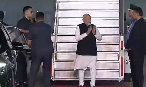 பிரிக்ஸ் மாநாட்டை முடித்துக் கொண்டு டெல்லி வந்தடைந்தார் பிரதமர் மோடி