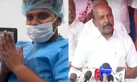 இர்பான் - அமைச்சர் மா சுப்பிரமணியன் 