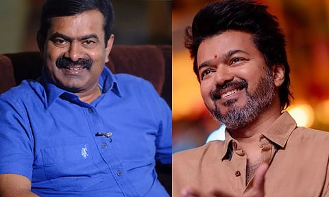 த.வெ.க-ன் கொள்கை பேரறிவிப்பு தமிழகத்திற்கு நலன் பயக்கட்டும்: சீமான் வாழ்த்து