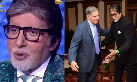 ரத்தன் டாடாவிற்கு 'லிப்ட்' கொடுத்தேன், என்னிடம் அவர் கடன் வாங்கினார்- அமிதாப் பச்சன்