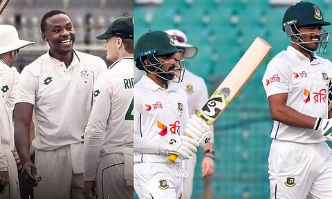 2-வது டெஸ்ட்: ரபாடா அசத்தல்.. முதல் இன்னிங்சில் வங்கதேசம் 159 ரன்னில் ஆல் அவுட்